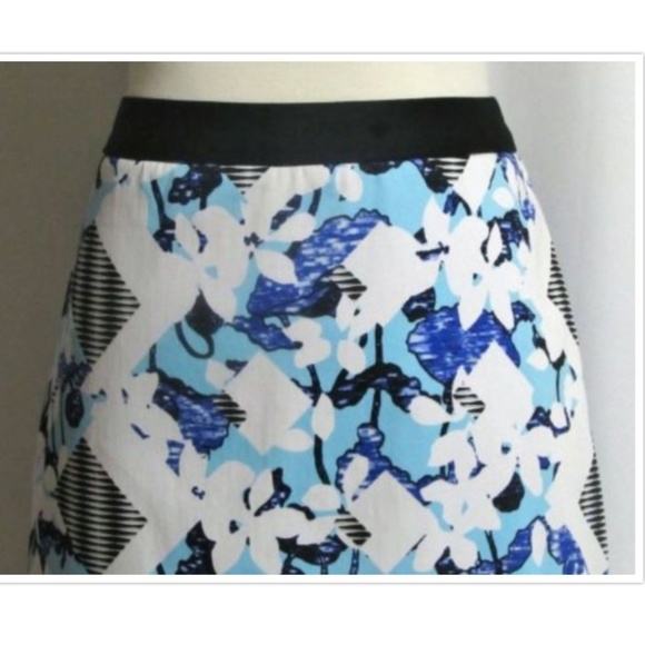 NEW PETER PILOTTO DESIGNER DUO PATTERN SKIRT 10 - Picture 2 of 5